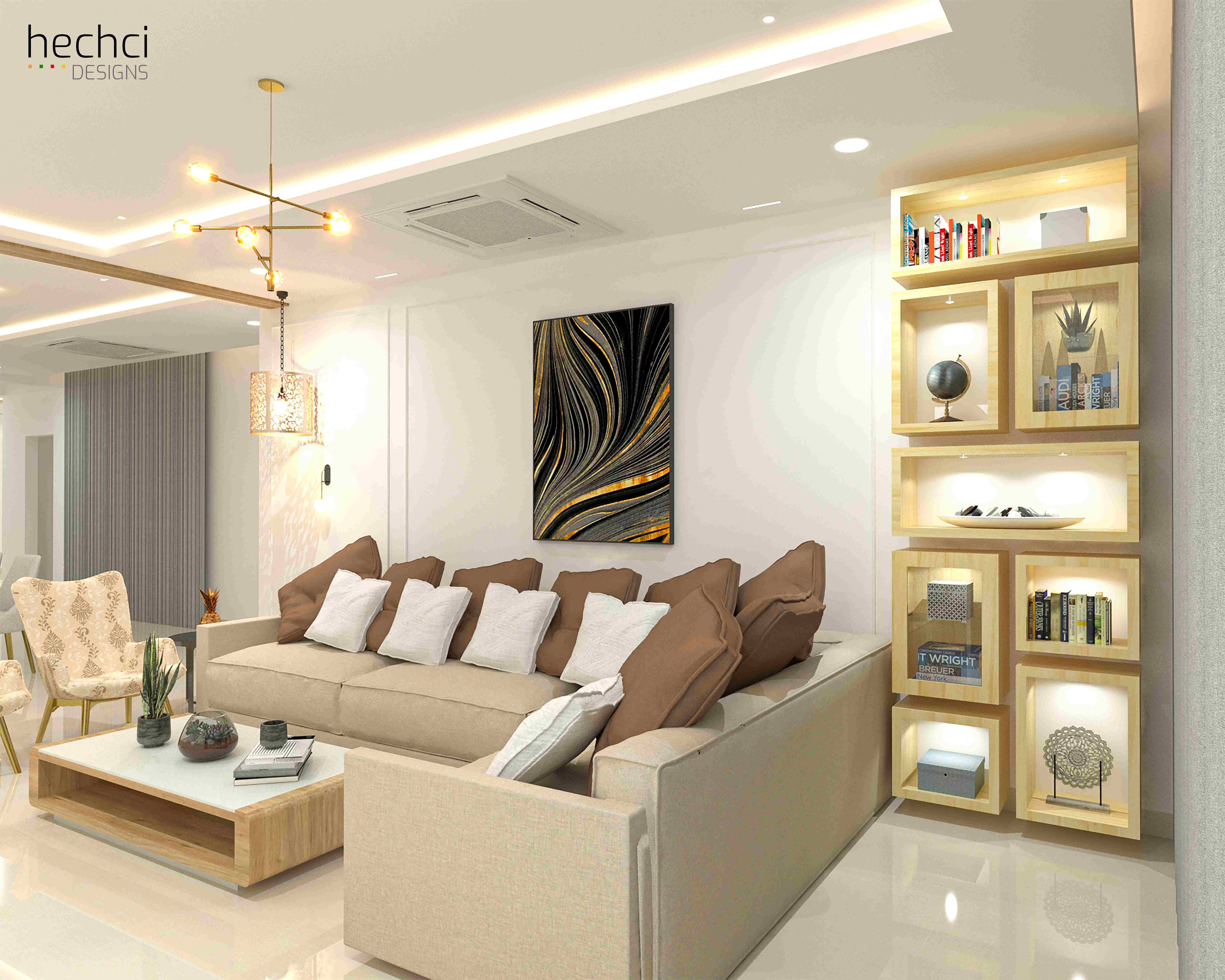 Elegant 4300 Sft 4 BHK with Home Office @ Rajapushpa Eterna, Hyderabad